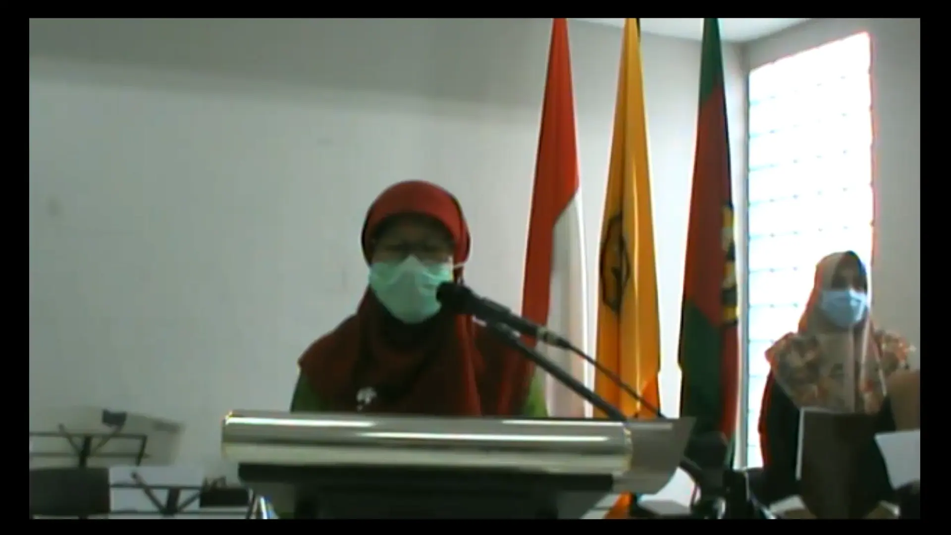 Remarks from the new Dean of FTIP Unpad, Dr. Ir. Sarifah Nurjanah, during the 2021 faculty management inauguration ceremony.