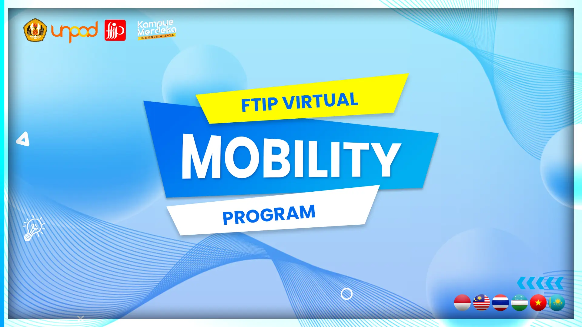 FTIP Virtual Mobility Program 2021 official banner featuring international academic collaboration