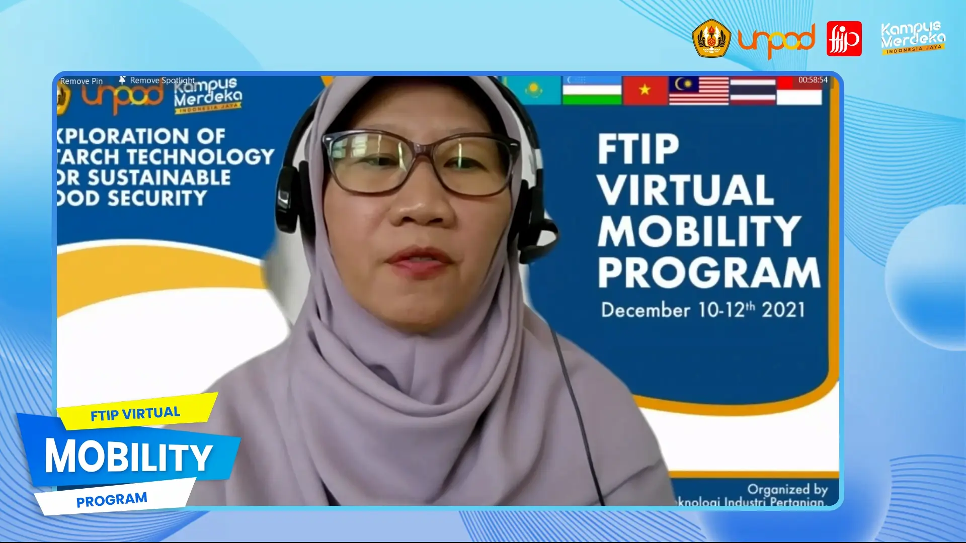 Virtual Mobility Program Zoom 1 (Journey of Nova Indriani Nurcholifah Koswara)